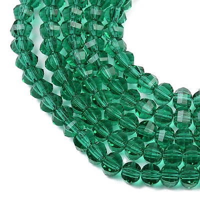 Transparent Glass Beads Strands GLAA-G125-01A-08-1