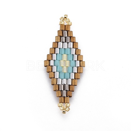 MIYUKI & TOHO Handmade Japanese Seed Beads Links SEED-E004-F43-1