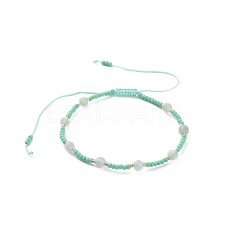 Adjustable Braided Bead Bracelets BJEW-JB04902-01-1