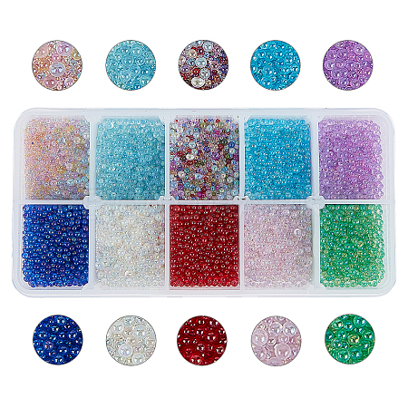 Olycraft Bubble Beads GLAA-OC0001-01-1