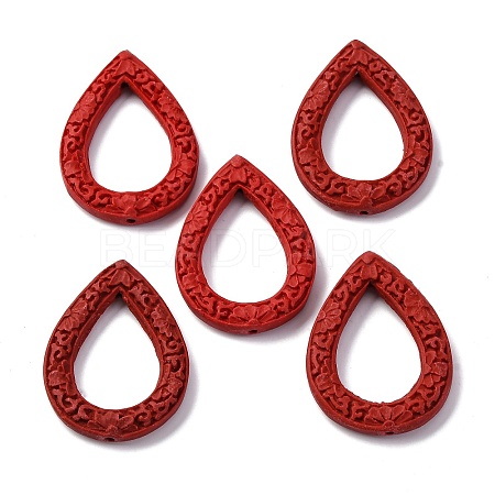 Cinnabar Beads CARL-K001-19-1