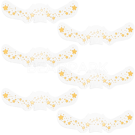 10Pcs Transfer Sticker Proof Removable Temporary Tattoos Stickers DIY-SP0003-65A-07-1