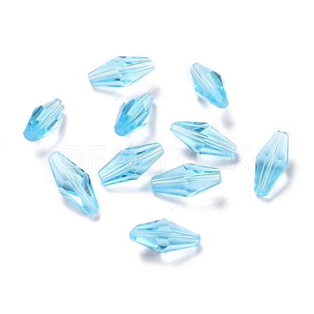 Transparent K9 Glass Beads GLAA-G078-B-17-1