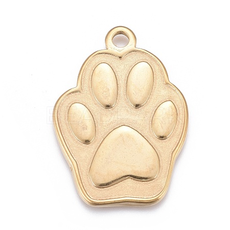 304 Stainless Steel Pendants STAS-F249-09G-1