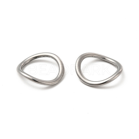 Non-Tarnish 304 Stainless Steel Linking Rings STAS-F283-01P-1