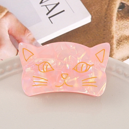 Cat Acrylic Claw Hair Clips PW-WG867EB-02-1