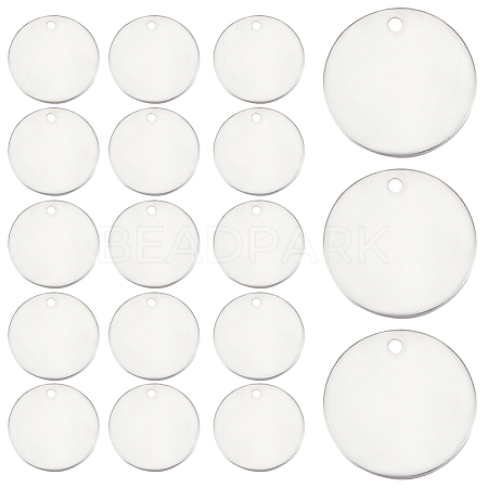 100Pcs 304 Stainless Steel Charms FIND-SP0002-45-1