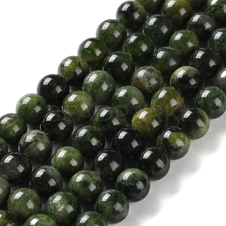 Natural Green Diopside Beads Strands G-NH0031-01B-1