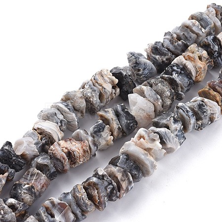 Natural Agate Beads Strands G-L547-014-1