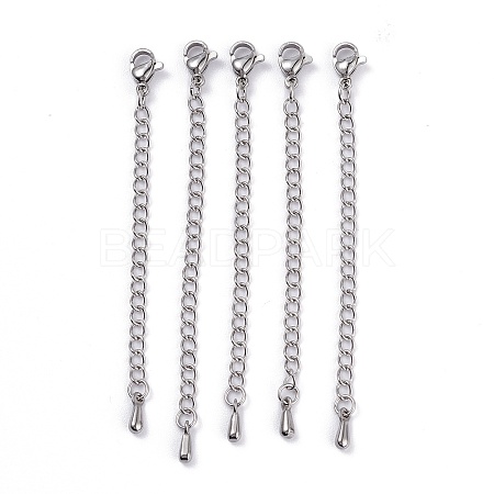 Tarnish Resistant 304 Stainless Steel Chain Extender LS-X-STAS-G221-27P-1