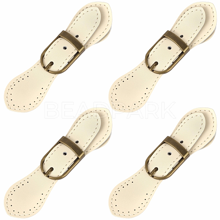 Leather Toggle Buckle AJEW-CL0003-73D-1