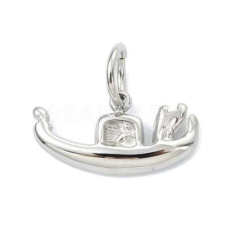 304 Stainless Steel Pendants STAS-A145-03F-P-1