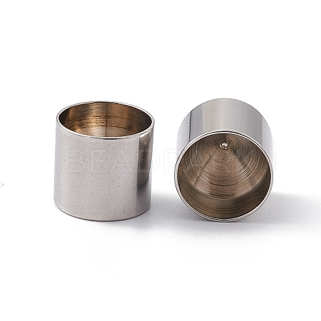 Tarnish Resistant 201 Stainless Steel Cord Ends X-STAS-G288-01H-P-1