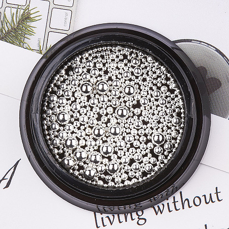 Stainless Steel Undrilled Micro Beads MRMJ-S015-004C-1
