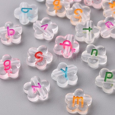 Transparent Clear Acrylic Beads MACR-N008-49-1
