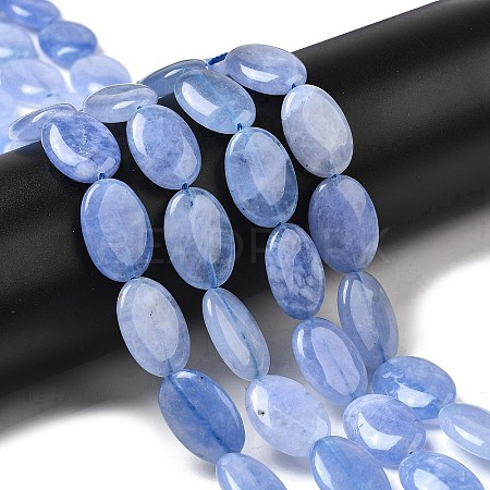 Natural Dyed Malaysia Jade Beads Strands G-B137-A01-01B-1
