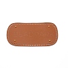 PU Leather with Iron Oval Bottom FIND-WH0091-16A-02-1
