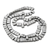 Electroplated Non-magnetic Synthetic Hematite Beads Strands G-C106-B01-08B-2