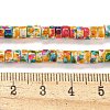 Baking Paint Synthetic Turquoise Beads Strands G-H060-02A-06-5