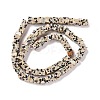 Natural Dalmatian Jasper Beads Strands G-K326-02-3