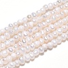 Natural Cultured Freshwater Pearl Beads Strands PEAR-N013-01-2