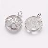 Natural Quartz Crystal Pendants G-E388-07P-1