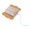 50M Gradient Color Waxed Polyester Cords YC-TADJ0001-04A-2