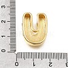 Brass Slide Charms KK-E802-33G-U-3
