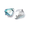 AB Color Plated Electroplate Glass Pendants EGLA-O003-06C-06-3