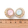 Handmade Resin Indonesia Round Beads IPDL-P005-02KCG-M-3