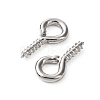 Iron Screw Eye Pin Peg Bails X-IFIN-S699-01A-P-NF-4