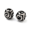304 Stainless Steel European Beads STAS-V008-38AS-2