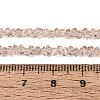 Transparent Glass Beads Strands GLAA-N018-3mm-21-2