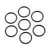 Ion Plating(IP) 304 Stainless Steel Closed Jump Rings STAS-G393-06B-11-1