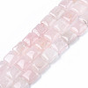 Natural Rose Quartz Beads Strands G-N326-140A-1