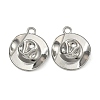 304 Stainless Steel Pendants X-STAS-P446-08P-1