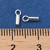 925 Sterling Silver Cord Ends STER-P055-01A-S-3