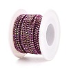 Iron Rhinestone Cup Chains CH-N005-05F-2