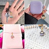 24Pcs 6 Styles Printed Alloy Enamel Pendant Decorations HJEW-YW00247-6