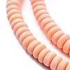Handmade Polymer Clay Beads Strands X-CLAY-N008-008-35-3
