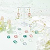  120Pcs 6 Colors Transparent Glass Beads GLAA-NB0001-46-6