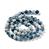 Natural Blue Ice Glacierite Stone Beads Strands G-G078-A01-01-3