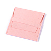 Microfiber Jewelry Envelope Pouches with Flip Cover PAAG-PW0010-002A-1