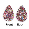 PU Leather Pendants FIND-T020-026F-1