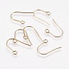 304 Stainless Steel Earring Hooks STAS-F142-01G-1