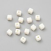 Opaque Acrylic Beads MACR-WH20001-13K-1