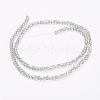 Transparent Glass Beads Strands X-GLAA-F076-B04-2