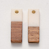 Resin & Walnut Wood Pendants RESI-S358-B-79N-2
