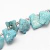 Electroplated Natural Agate Bead Strands G-G893-02-1