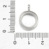 304 Stainless Stee Locket Pendants STAS-S132-16P-01-3